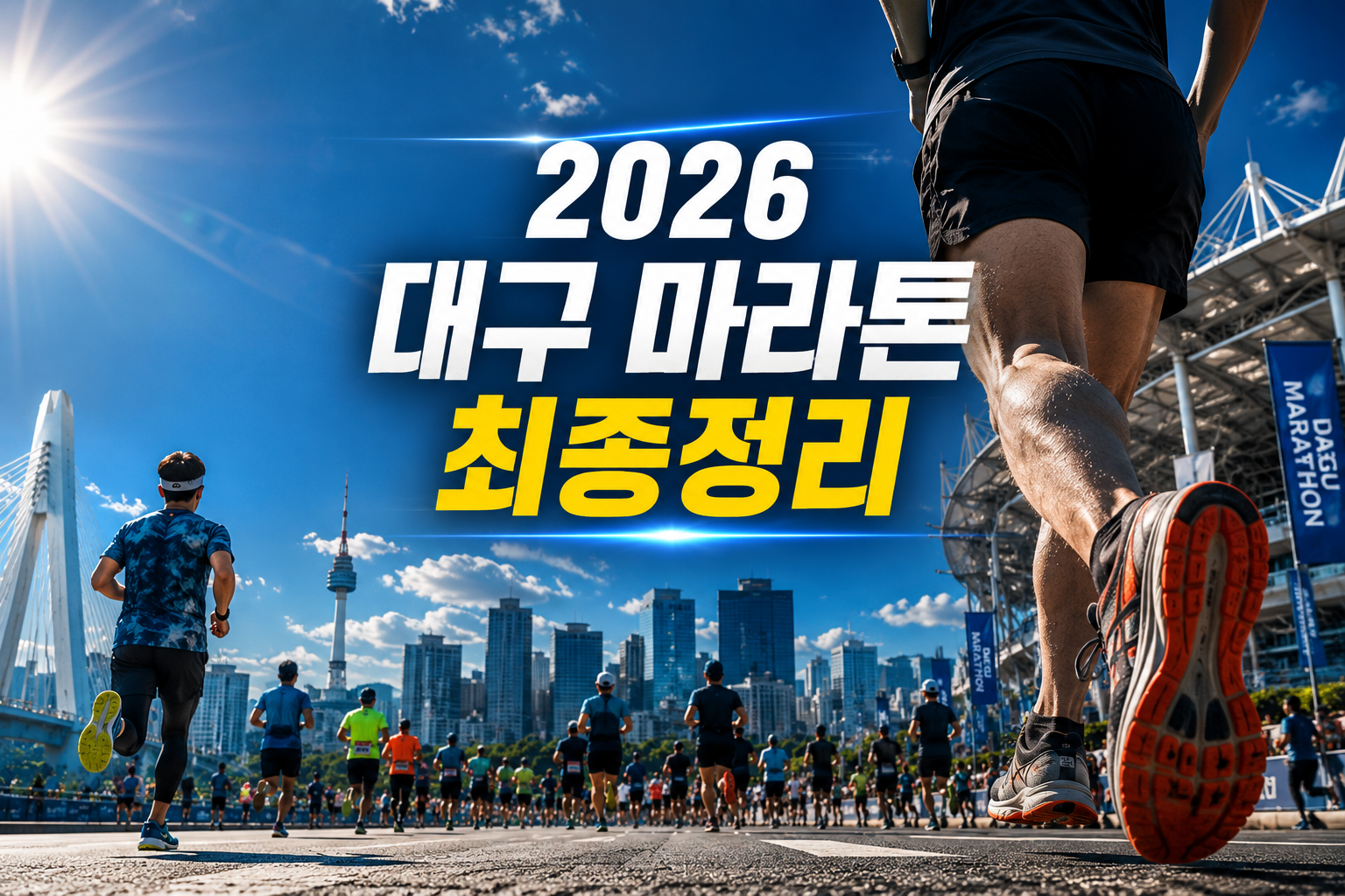 대구 마라톤 준비한다면|2026 대구 시민 스포츠 행사·러닝대회 총정리