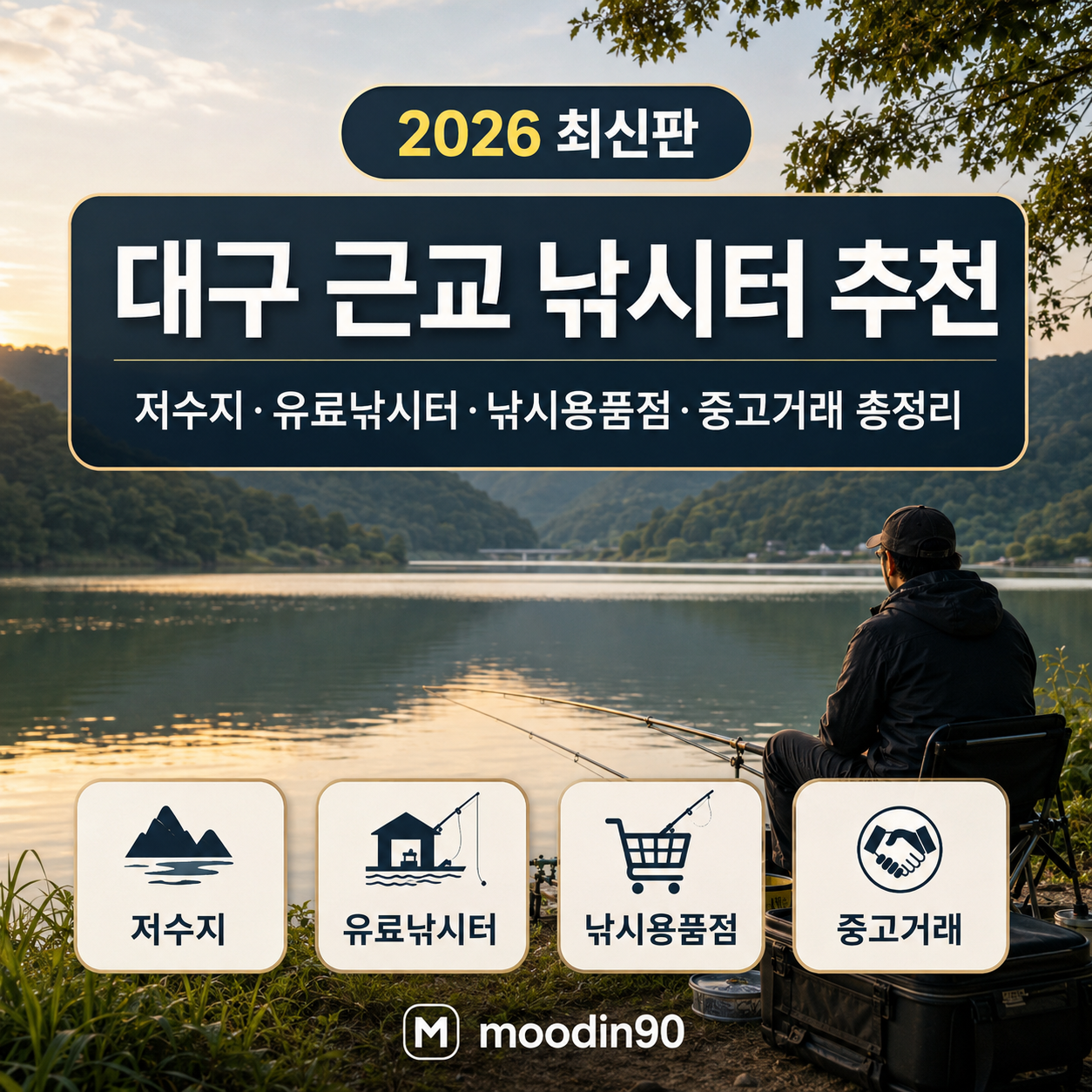 대구 근교 낚시터 추천 2026｜저수지·유료낚시터·낚시용품점·중고거래까지 총정리