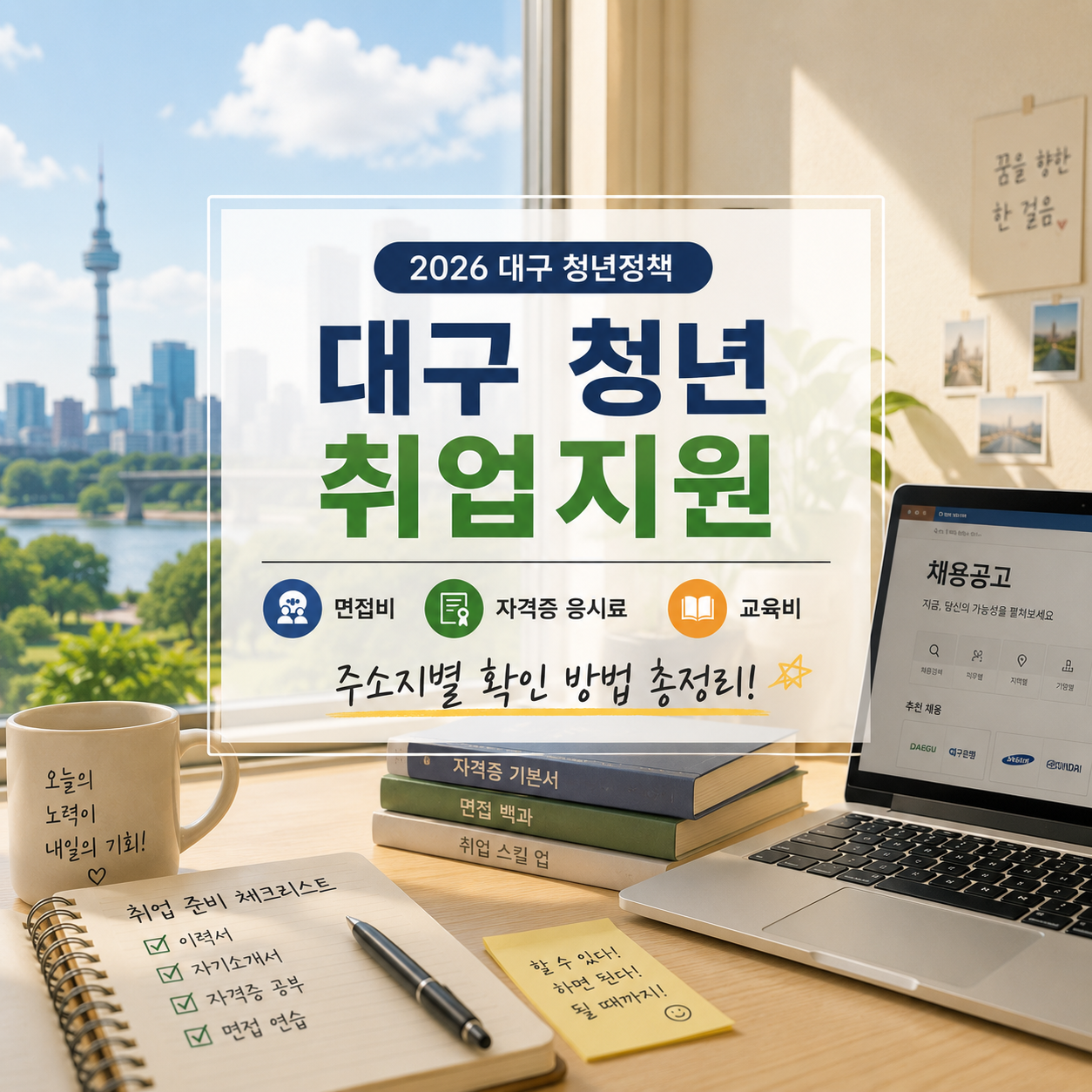 대구 청년 취업지원 찾는 법｜면접비·자격증·교육비