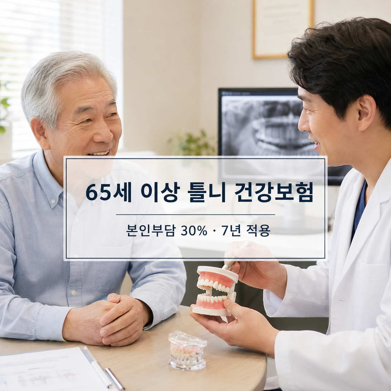 대구 65세 이상 틀니 건강보험 2026｜본인부담 30%·7년 적용
